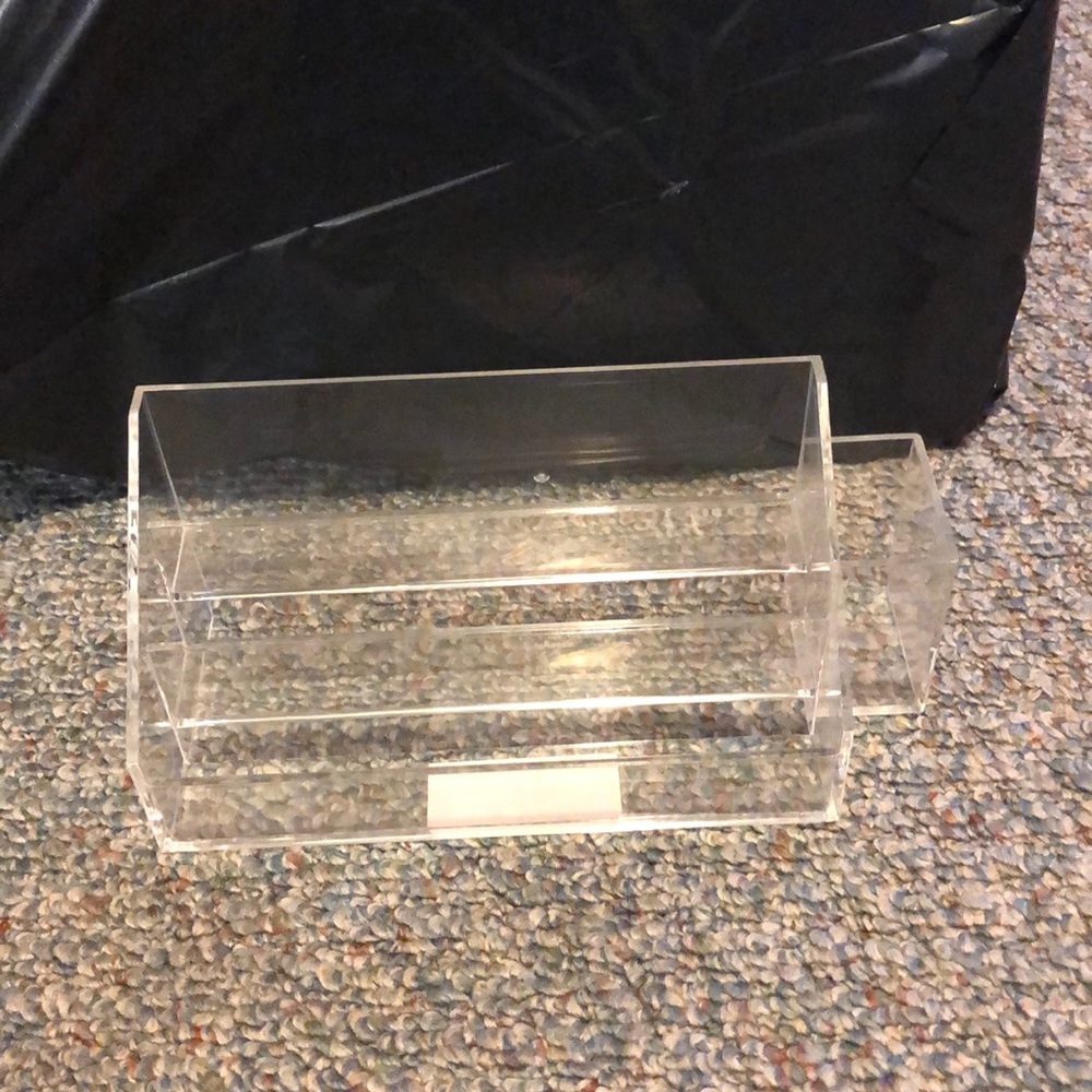 Acrylic nail polish holder